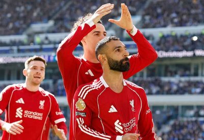 في آخر مباراة ديربي.. محمد صلاح يتألق ويسجل
