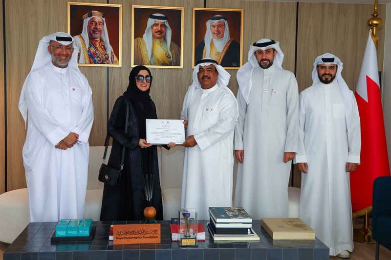 المؤسسة الملكية للأعمال الإنسانية تكرًم عددًا من الكوادر الإعلامية بإذاعة وتلفزيون البحرين