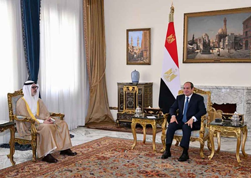الرئيس المصري: أمن الدول العربية هو امتداد طبيعي لأمن مصر القومي