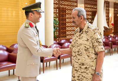 القائد العام لقوة دفاع البحرين يستقبل ملحق الدفاع المصري