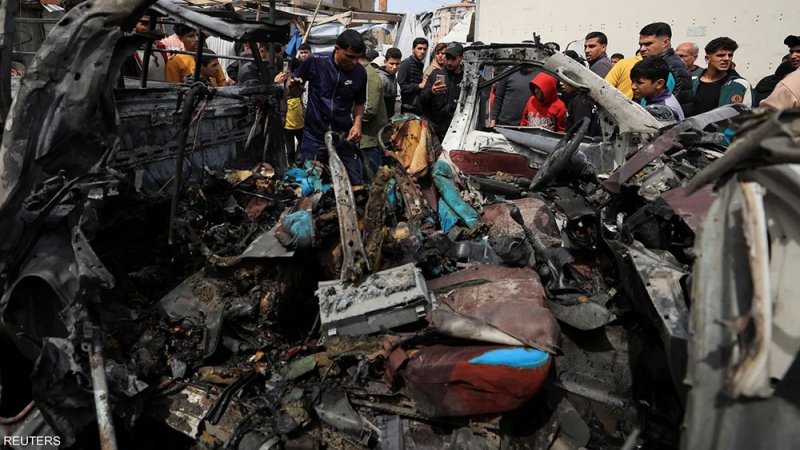 مقتل 4 أشخاص في قصف إسرائيلي على خان يونس وإطلاق نار في غزة