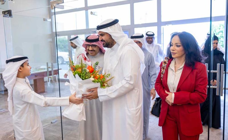 سمو الشيخ عيسى بن علي يشهد حفل اختتام بطولة خالد بن حمد لكرة السلة للمدارس