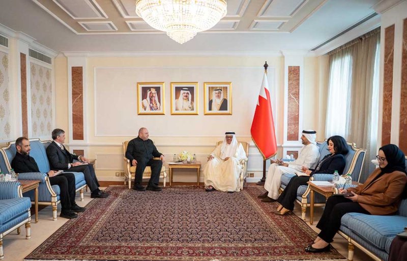 وزير الخارجية يستقبل أمين مجلس الأمن القومي والدفاع في أوكرانيا المبعوث الخاص لرئيس أوكرانيا للتعاون الدفاعي مع دول التعاون