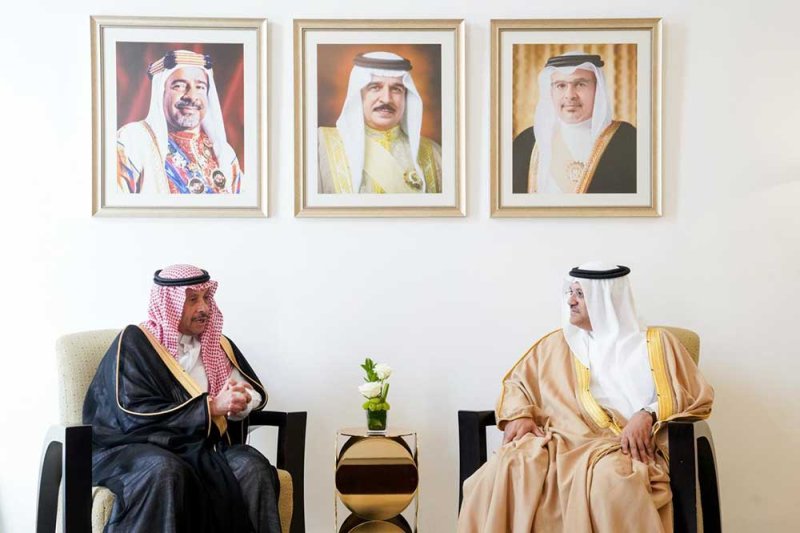 رئيس هيئة البحرين للثقافة والآثار يستقبل سفير المملكة العربية السعودية لدى مملكة البحرين