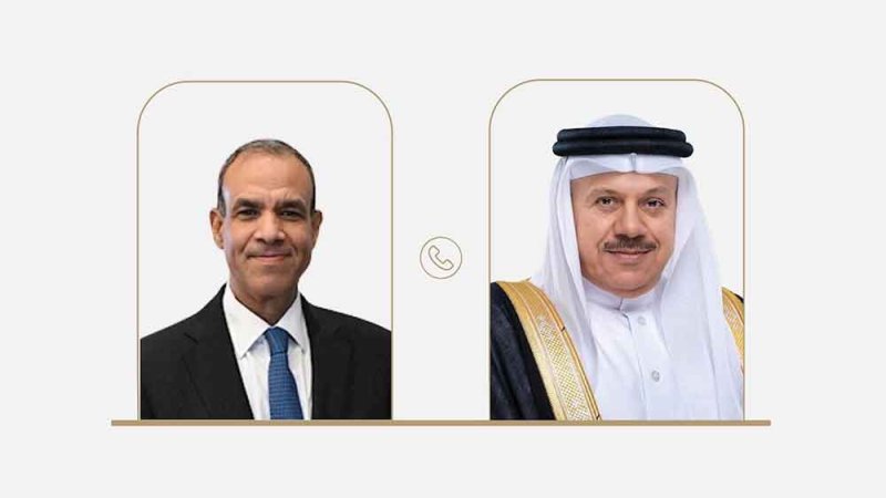 وزير الخارجية يتلقى اتصالا هاتفياً من وزير الخارجية والتعاون الدولي والمصريين بالخارج في جمهورية مصر العربية