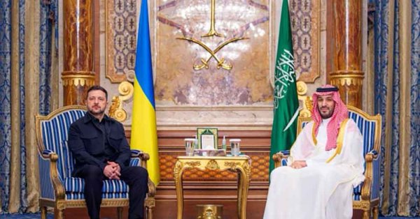 سمو ولي العهد السعودي ورئيس أوكرانيا يبحثان في جدة مستجدات الأحداث الإقليمية والدولية