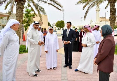 وزير البلديات يطّلع ميدانياً على مشروع تطوير ممشى عالي بالمحافظة الشمالية