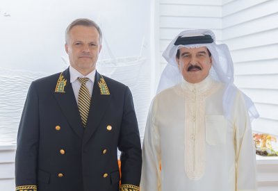 جلالة الملك المعظم يستقبل سفير روسيا الاتحادية لدى المملكة