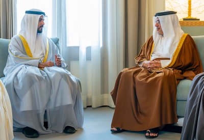 سمو ولي العهد رئيس الوزراء: أيادي الرئيس الإماراتي بيضاء وسبّاق لكل ما فيه خير البحرين وتقدمها