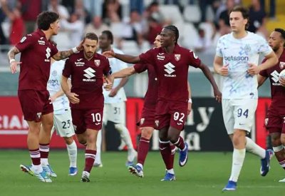 إنتر يتعثر بالتعادل مع تورينو في الدوري الإيطالي