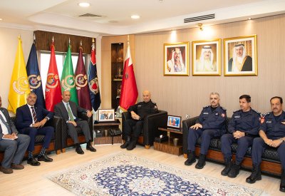 رئيس الشرطة يستقبل المنسق المقيم للأمم المتحدة وكبير مستشاري الأمن والسلامة بإدارة الأمم المتحدة لشؤون السلامة والأمن
