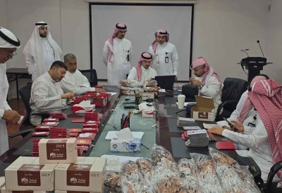تسليم "نسك" داخل مملكة البحرين لحجاج الحملات قبل المغادرة