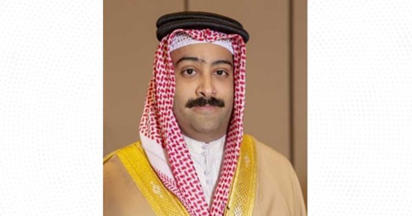 جلالة الملك المعظم يتلقى برقية تأييد وولاء من الشيخ محمد بن نواف بن ابراهيم بن حمد آل خليفة