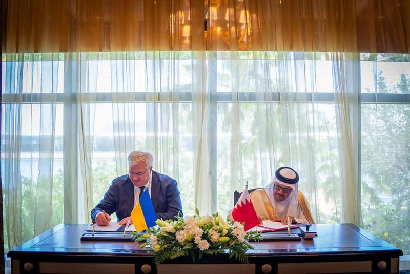 وزير الخارجية يجتمع مع وزير خارجية أوكرانيا