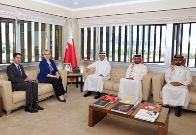 وزير العدل والشؤون الإسلامية والأوقاف يستقبل سفيرة الولايات المتحدة الأمريكية