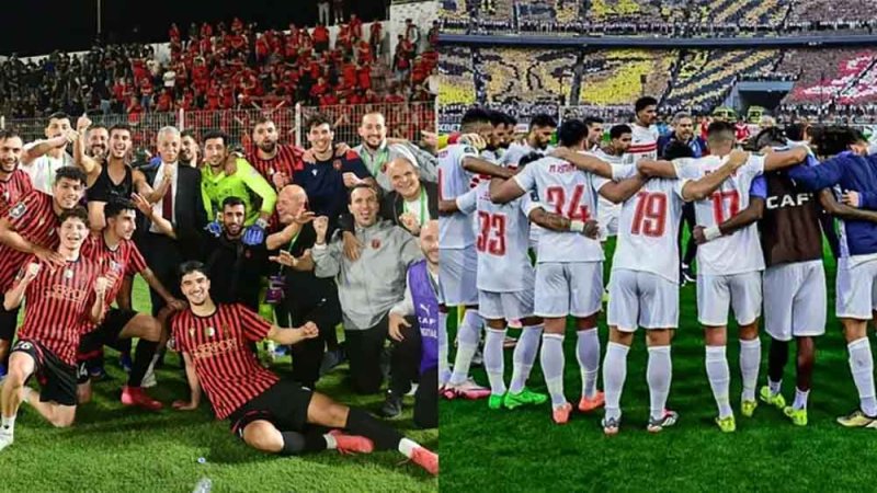ذهاب نهائي "الكونفدرالية".. لقاء ساخن بين اتحاد الجزائر والزمالك