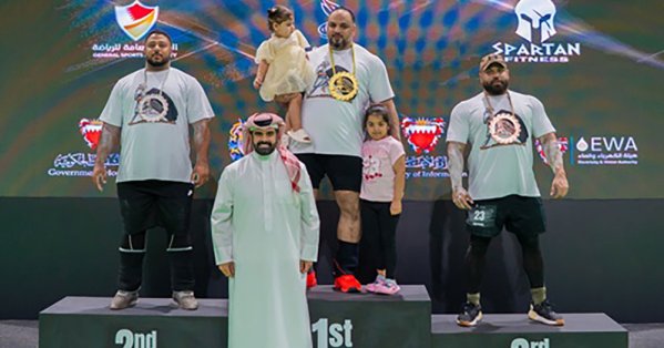 سمو الشيخ سلمان بن محمد يشهد ختام بطولة أقوى رجل بحريني 2026