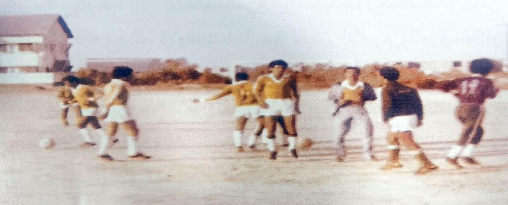 صورة للملعب الإضافي جنوب مركز الولادة السابق