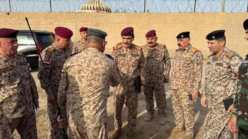 جديد القاعدة المريبة في صحراء النجف.. تحرك أمني عراقي