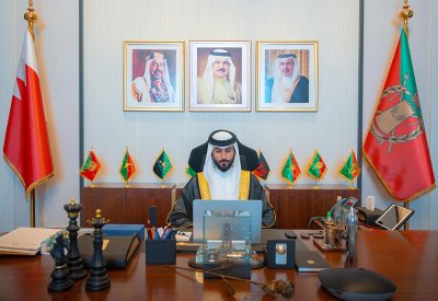 سمو مستشار الأمن الوطني قائد الحرس الملكي الأمين العام لمجلس الدفاع الأعلى يشارك في الاجتماع الافتراضي لوزراء الدفاع بشأن المهمة العسكرية متعددة الجنسيات في مضيق هرمز