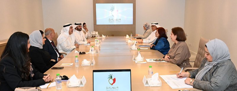 الأمين العام للأعلى للمرأة تلتقي أعضاء مجلس إدارة جمعية المحامين البحرينية