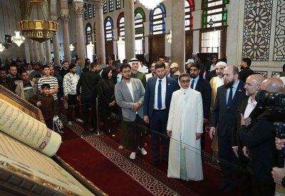 الإمارات ترمم الجامع الأموي… بدعم من الشيخة فاطمة