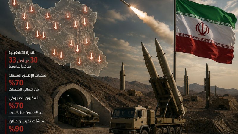 نيويورك تايمز: إيران أعادت تشغيل عشرات المواقع الصاروخية
