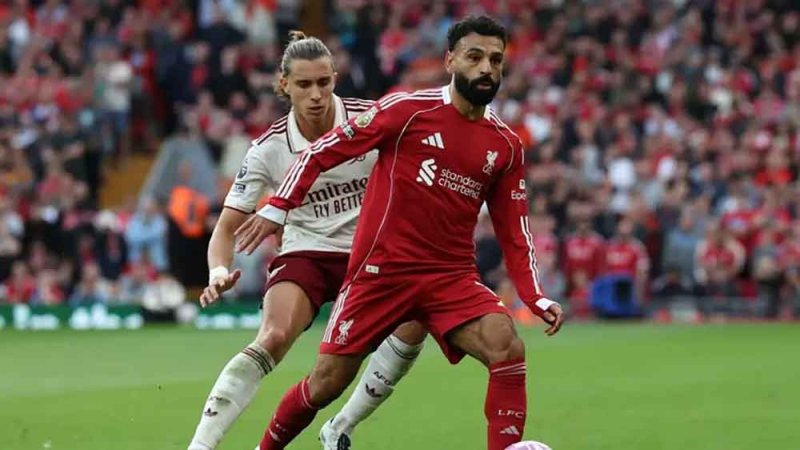 صلاح توقع فوز أرسنال بالدوري قبل 9 أشهر