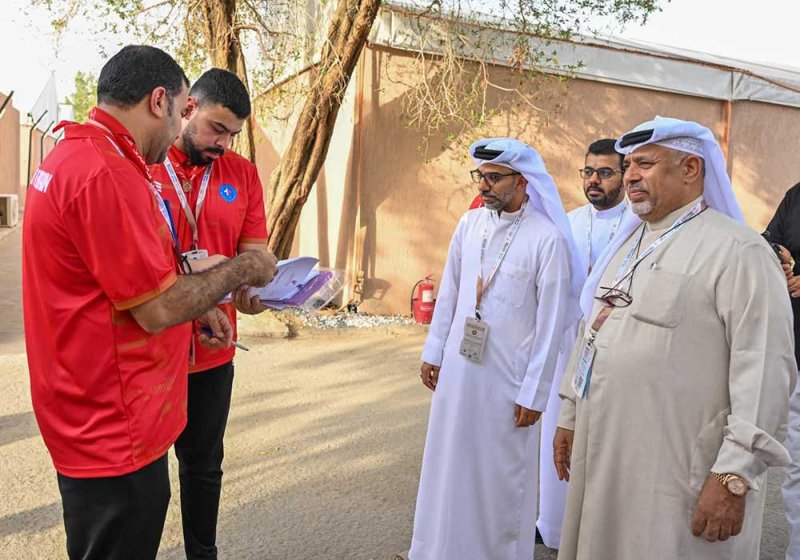بعثة مملكة البحرين للحج تستكمل تسليم مخيمات عرفات ومزدلفة ومنى للحملات البحرينية
