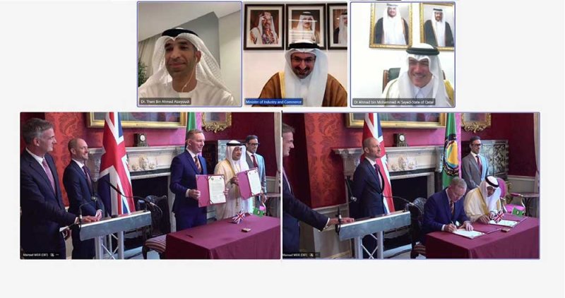 وزير "الصناعة": توقيع اتفاقية التجارة الحرة بين دول التعاون مع بريطانيا خطوة استراتيجية متقدمة