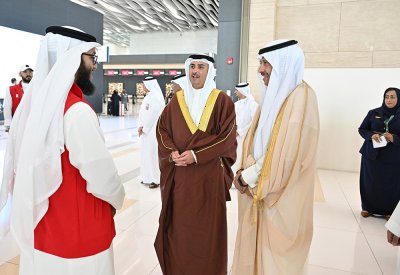وزير العدل والشؤون الإسلامية والأوقاف يتابع توديع أفواج حجاج مملكة البحرين من مطار البحرين الدولي