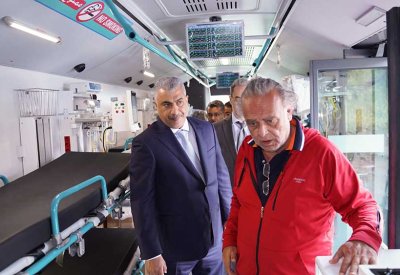 قائد الخدمات الطبية الملكية يطّلع على التجارب المتقدمة في مجال الأطراف الصناعية والتأهيل الطبي في تركيا