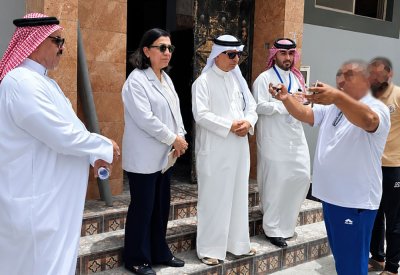 زيارة ميدانية للمؤسسة الوطنية لحقوق الإنسان إلى الأسر المتضررة من العدوان الإيراني