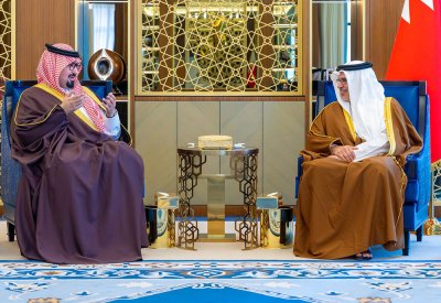 سمو ولي العهد رئيس مجلس الوزراء يستقبل المؤسس المشارك لعلامة فورلان مري
