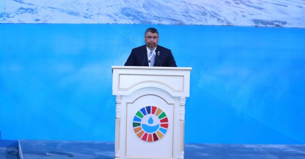وزير شؤون الكهرباء والماء يشارك في المؤتمر الدولي الرابع رفيع المستوى حول العقد الدولي للعمل «المياه من أجل التنمية المستدامة» في دوشنبه 