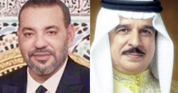 جلالة الملك المعظم يتبادل التهاني مع جلالة ملك المملكة المغربية #صحيفة_البلاد 