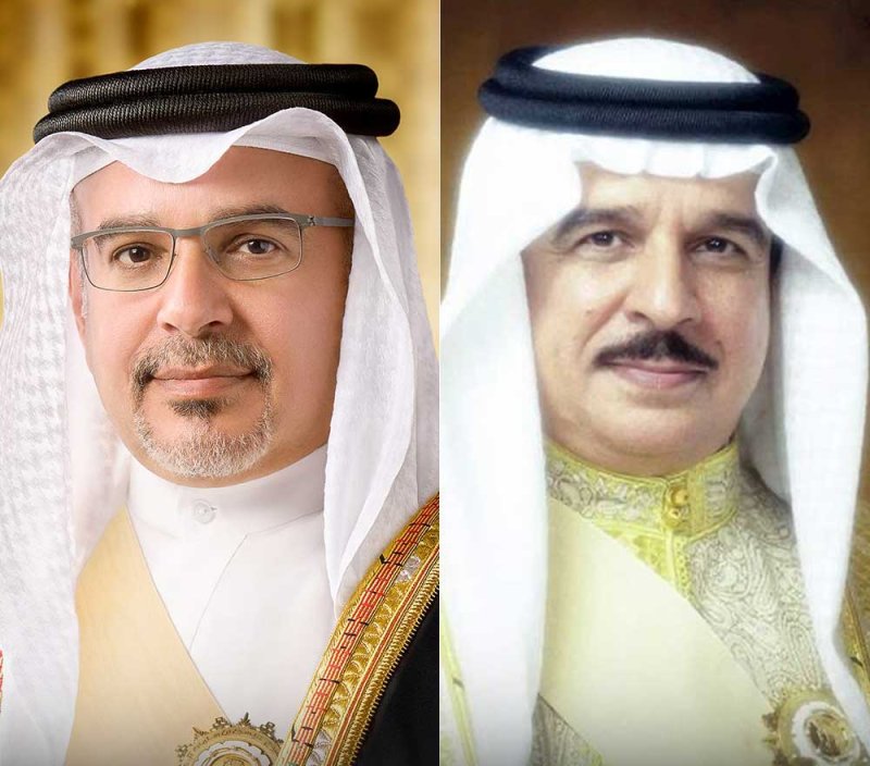 جلالة الملك المعظم يتبادل التهاني مع سمو ولي العهد رئيس مجلس الوزراء بمناسبة حلول عيد الأضحى المبارك