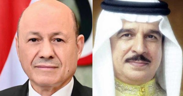 الملك المعظم يعزي رئيس مجلس القيادة الرئاسي بالجمهورية اليمنية في وفاة الرئيس السابق