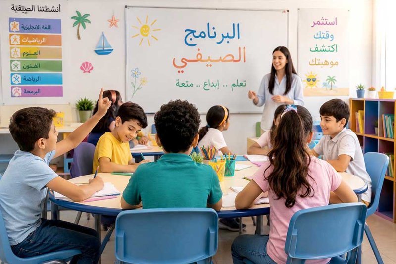 مع انطلاق العطلة الصيفية.. برامج متنوعة لتنمية مهارات الأطفال