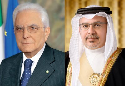 سمو ولي العهد رئيس مجلس الوزراء يهنئ رئيس جمهورية إيطاليا بذكرى اليوم الوطني