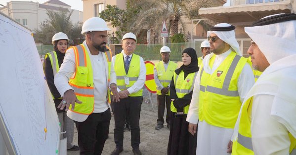 وكيل الأشغال يتفقد مشروع الصرف الصحي ببوقوة