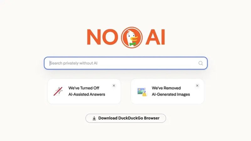 "DuckDuckGo" تطلق بحثًا خاليًا من الذكاء الاصطناعي وتحقق نموًا قياسيًا