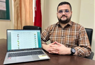 المعلم حسين جعفر يصمم منصة رقمية داعمة لدروس العلوم