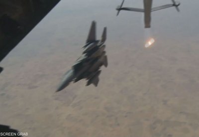 طيار إف-15.. نجا من نيران كويتية صديقة فسقط مجددا فوق إيران