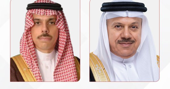 وزير الخارجية يتلقى اتصالًا هاتفيًا من وزير خارجية المملكة العربية السعودية الشقيقة