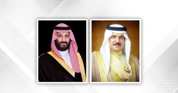 جلالة الملك المعظم يتلقى اتصالاً هاتفياً من سمو ولي العهد السعودي