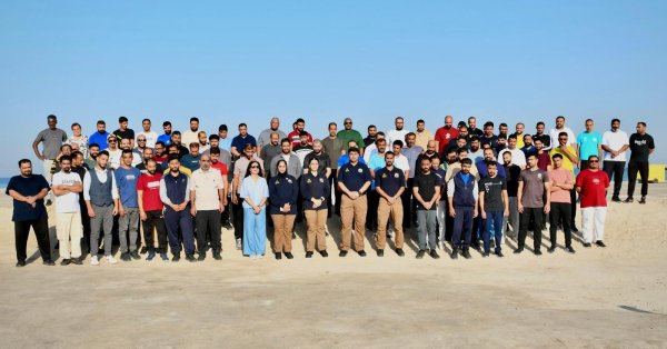 (العقوبات البديلة)  تنظم حملة لتنظيف ساحل المالكية بمشاركة المستفيدين من السجون المفتوحة إحياءً لليوم العالمي للبيئة