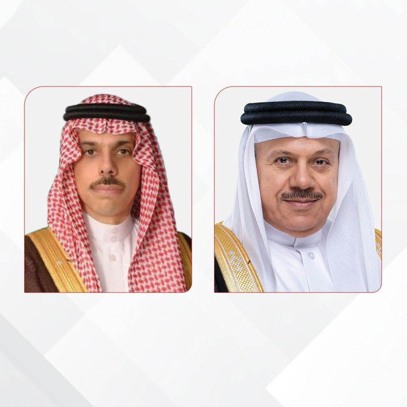 وزير الخارجية يتلقى اتصالًا هاتفيًا من وزير خارجية المملكة العربية السعودية الشقيقة