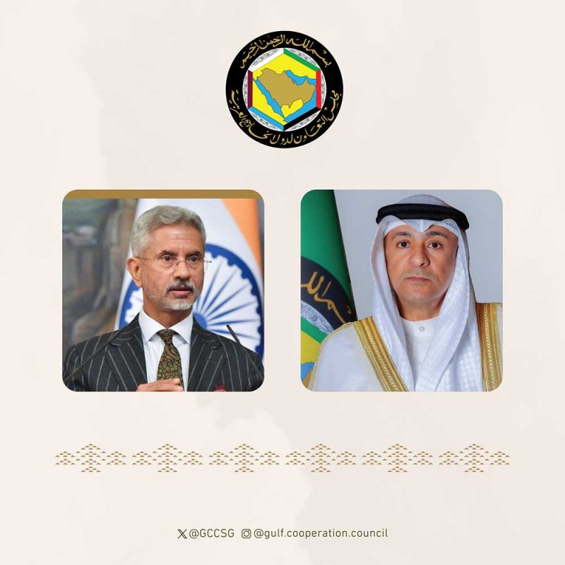 البديوي يعزي وزير خارجية الهند في وفاة مواطن وإصابة آخرين جراء الاعتداءات الإيرانية على الكويت
