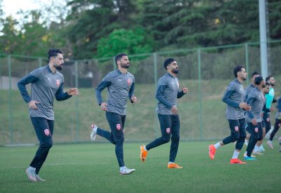 “الأحمر” يواجه جورجيا وديًا اليوم في تبليسي
